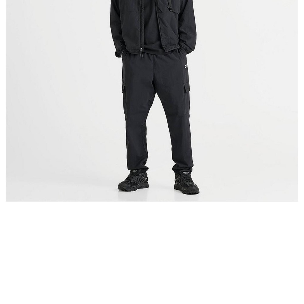 Men's Black Cargo Pants